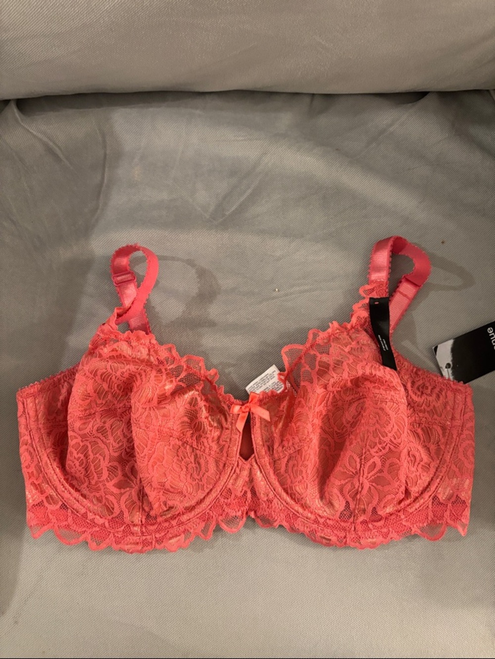 3/$15 Avenue Coral Lace Underwire Bra